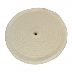 Spiral-Stitched Cotton Buffing Wheel - 150mm