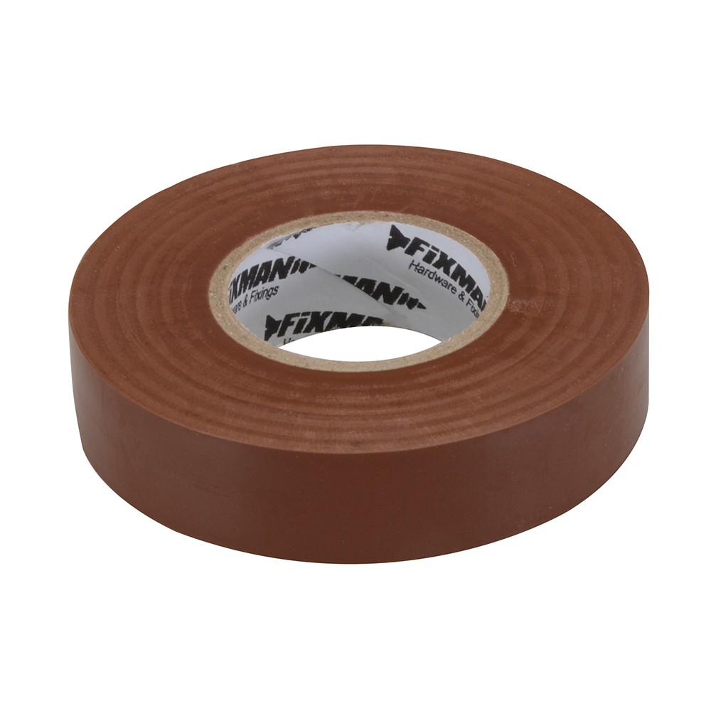 Insulation Tape - 19mm x 33m Brown