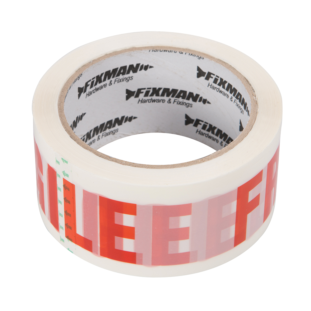FRAGILE Packing Tape - 48mm x 66m