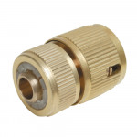 Quick Connector Auto Stop Brass - 1/2" Female