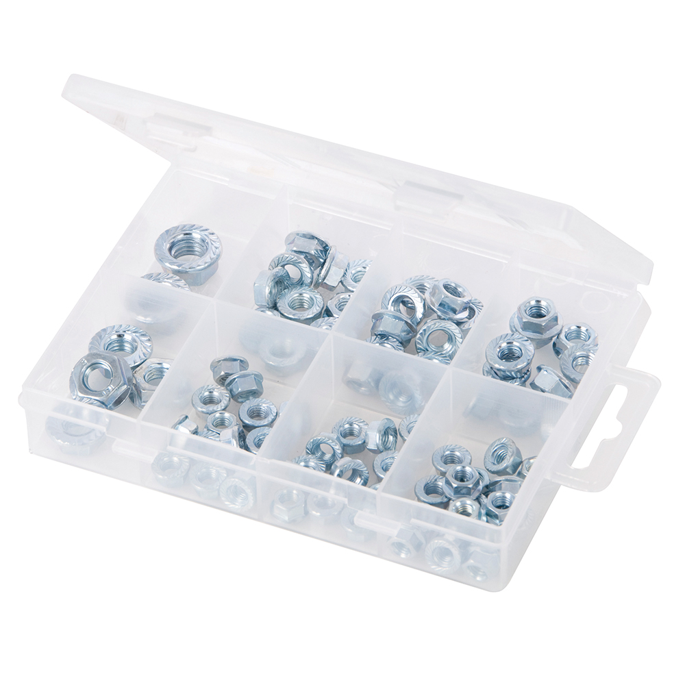 Flange Nuts Pack - 78pce