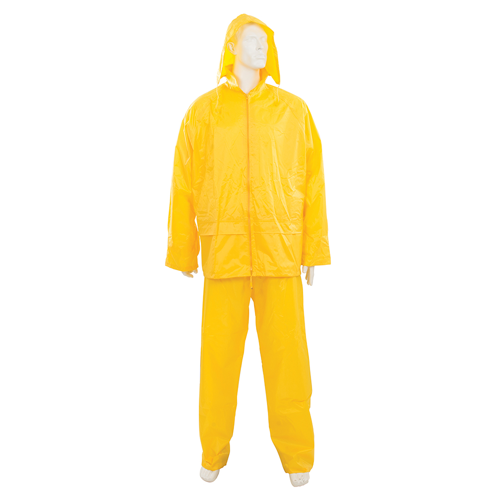 Rain Suit Yellow 2pce - M 30"W (54 - 112cm)