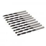 Lip & Spur Drill Bits - 4mm 10pk