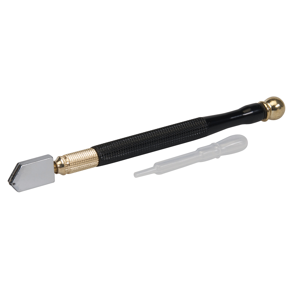 Lubricated Alloy Body Glass Cutter - 175mm / 2-8mm