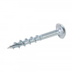 Zinc Pocket-Hole Screws Washer Head Coarse - P/HC 8 x 1-1/4" 250pk