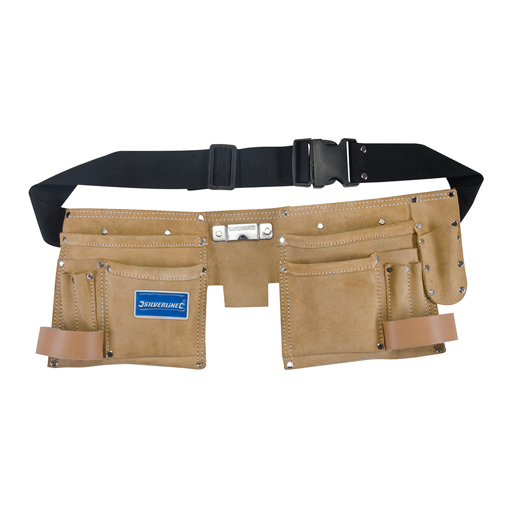 Double Pouch Tool Belt 11 Pocket - 300 x 200mm