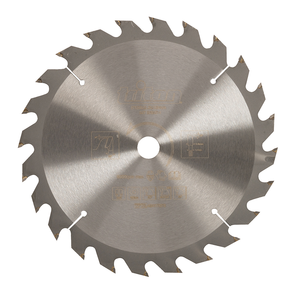 Construction Saw Blade - 190 x 16mm 24T