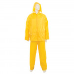 Rain Suit Yellow 2pce - L 32"W (56 - 116cm)