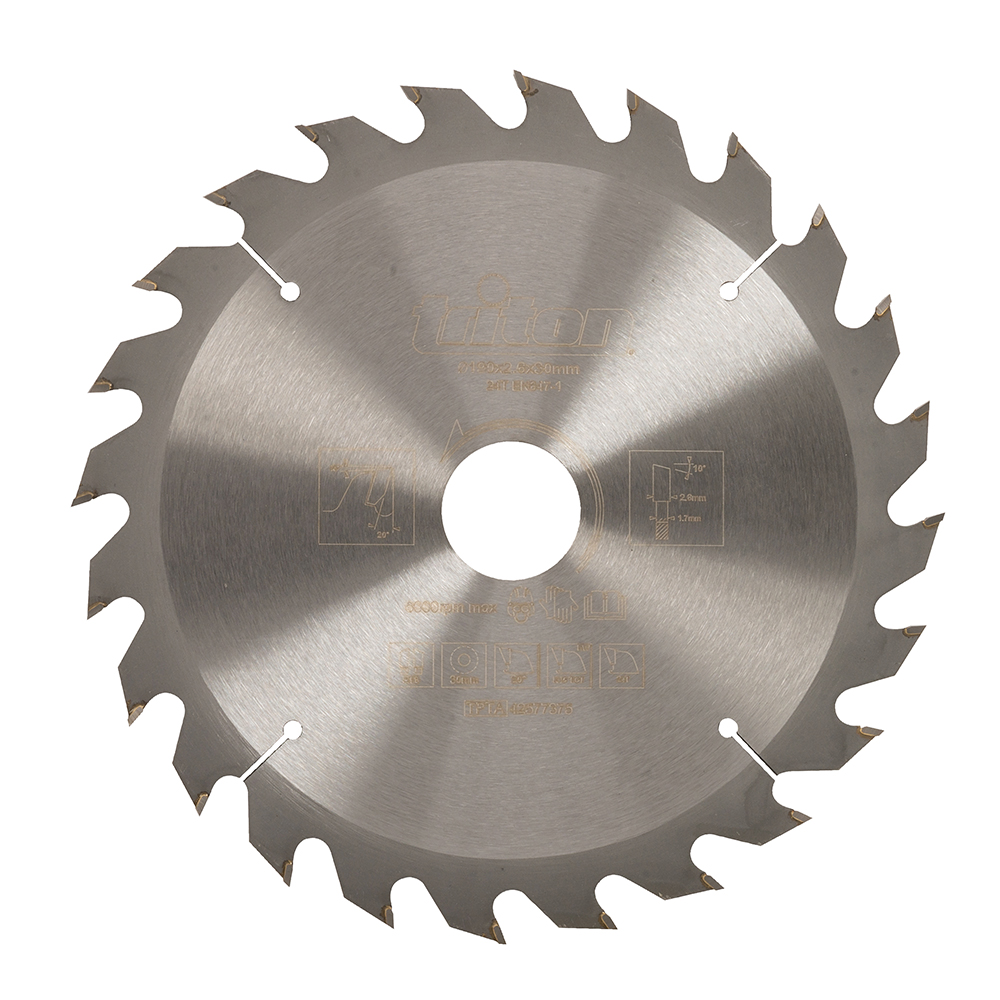 Construction Saw Blade - 190 x 30mm 24T