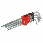 Expert Hex Key Imperial Set 10pce - 1/16" - 3/8"
