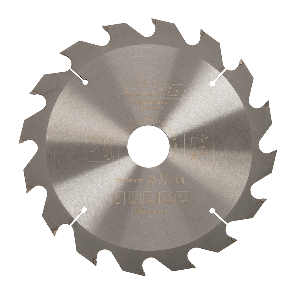 Construction Saw Blade - 184 x 30mm 16T