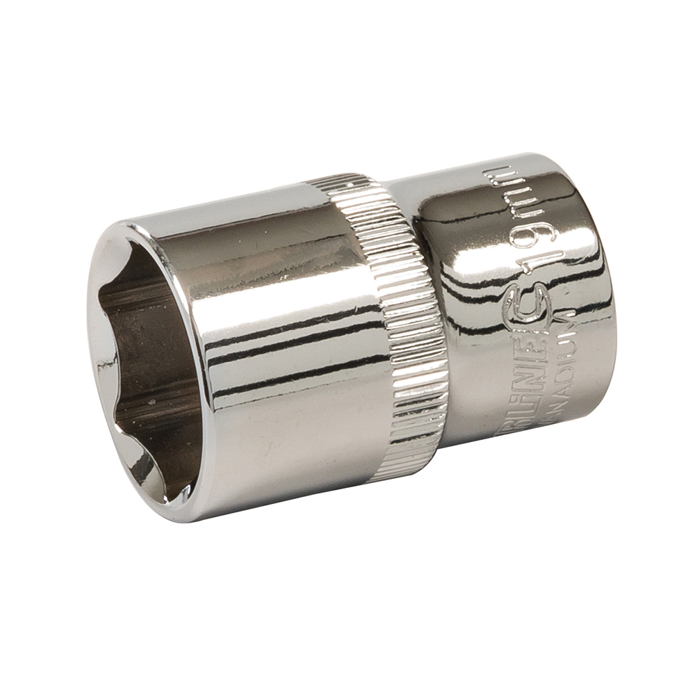 Socket 1/2" Drive 6pt Metric - 19mm