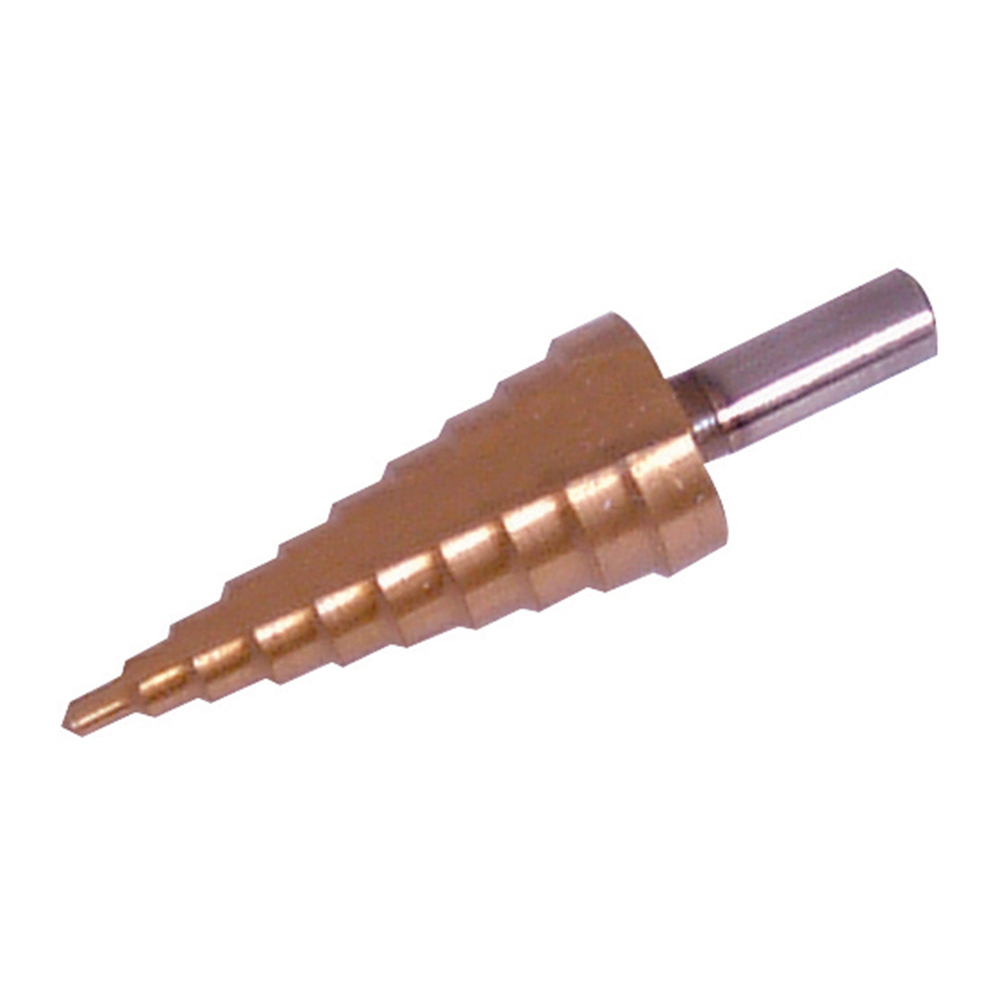 Titanium-Coated HSS Step Drill - 4 - 22mm