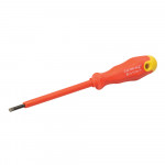 Insulated Soft-Grip Screwdriver Slotted - 3 x 100mm