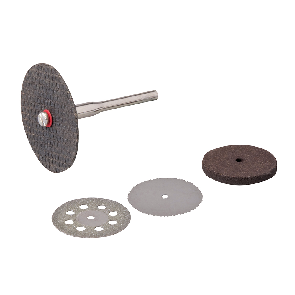 Rotary Tool Cutting & Grinding Disc Set 5pce - 22, 32mm Dia