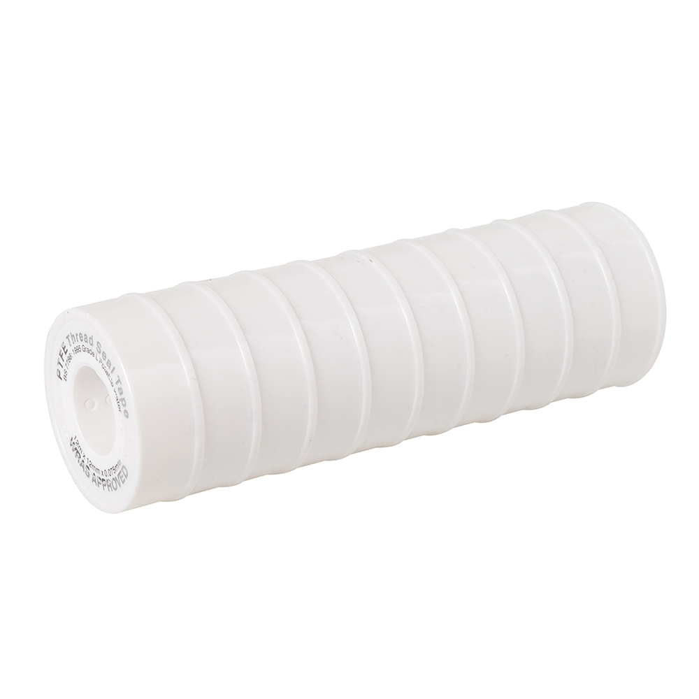 White PTFE Thread Seal Tape 10pk - 12mm x 12m