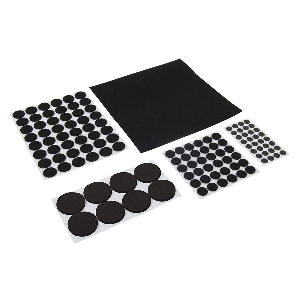 Self-Adhesive Pads Set 125pce - 125pce Black