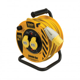 Cable Reel 25m 2 Way - 110V 16A