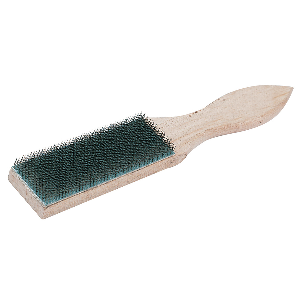 File Card Brush Wooden - 40mm