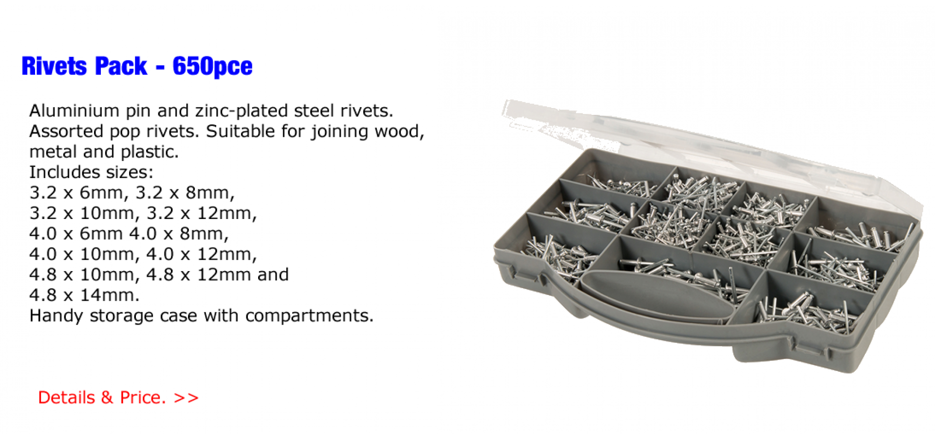 Rivets pack
