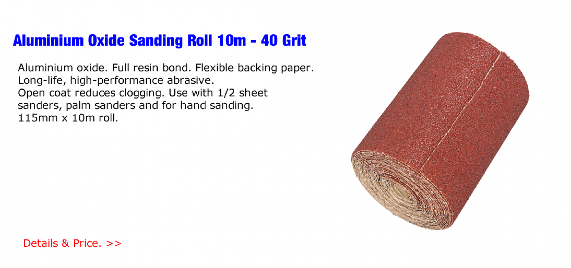 40 Grit 10 Meter