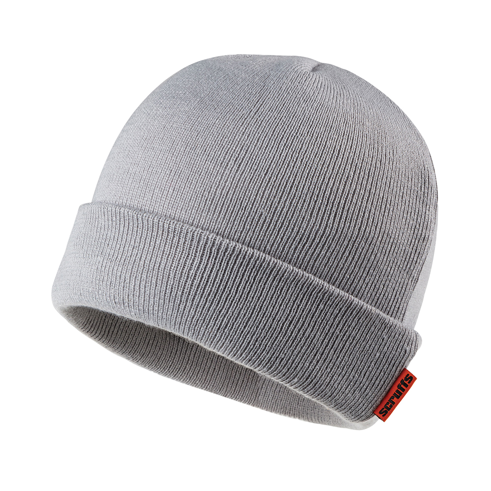 Knitted Thinsulate Beanie - Grey