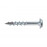 Zinc Pocket-Hole Screws Washer Head Coarse - 8 x 1-1/4" 100pk