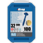 Kreg Blue-Kote™ Pocket-Hole Screws Washer Head Coarse - No.8 x 1-1/4" 100pk